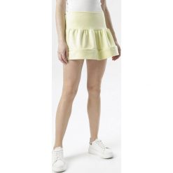 Jasnożółta Spódnica Coraedenah. Żółte spódniczki damskie Born2be, s, bez wzorów, mini. W wyprzedaży za 44,99 zł.