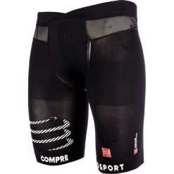 Spodenki do biegania kompresyjne męskie COMPRESSPORT RUN SHORT / SHRUNV3-99. Czarne spodenki i szorty męskie Compressport, m, bez wzorów, do biegania. Za 271,00 zł.