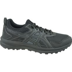 Asics Trail Scout 1011A663-001 buty do biegania męskie czarne 44,5. Czarne buty sportowe męskie Asics, z tkaniny, bez zapięcia, trekkingowe. W wyprzedaży za 199,99 zł.