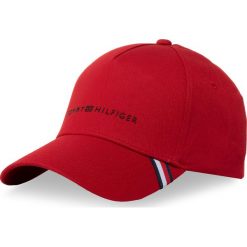 Czapka z daszkiem TOMMY HILFIGER - Uptown Cap AM0AM05614 XBE. Czerwone czapki męskie TOMMY HILFIGER, bez wzorów, z bawełny. Za 179,00 zł.