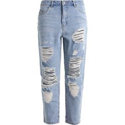 Jeansy damskie: Only Petite ONLTONNI Jeansy Relaxed Fit light blue denim