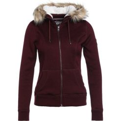 Bluzy damskie: Superdry STORM Bluza rozpinana blackberry