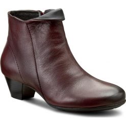Botki damskie lity: Botki LANQIER - 39C727 Cherry