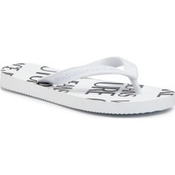 Japonki VERSACE JEANS COUTURE - E0VVBSQ7 71403 003. Białe klapki damskie Versace Jeans Couture, bez wzorów, z jeansu, bez obcasa. Za 189,00 zł.