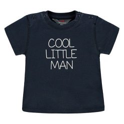 T-shirty chłopięce z nadrukiem: Koszulka w kolorze granatowym