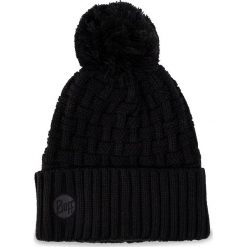 Czapka BUFF - Knitted & Polar Hat 111021.999.10.00 Black. Czarne czapki damskie Buff, na zimę, bez wzorów, z wełny. W wyprzedaży za 99,00 zł.