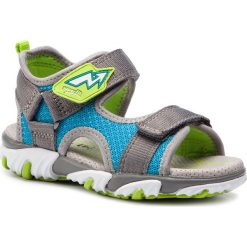 Sandały SUPERFIT - 4-09172-26 M Grau/Blau. Szare sandały chłopięce Superfit, ze skóry, bez zapięcia. W wyprzedaży za 179,00 zł.