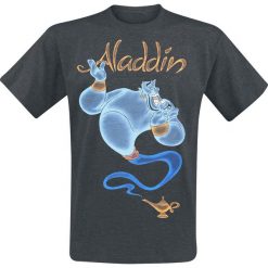 T-shirty męskie z nadrukiem: Aladyn Genie – Magic T-Shirt odcienie ciemnoszarego