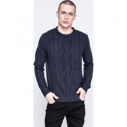 Jack & Jones - Sweter. Szare swetry klasyczne męskie Jack & Jones, m, z dzianiny, z okrągłym kołnierzem. W wyprzedaży za 79,90 zł.