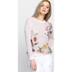 Bluzy damskie: Różowa Bluza Leisure Time