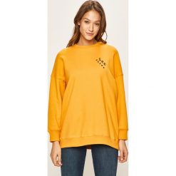 Lee - Bluza. Żółte bluzy damskie Lee, s, bez wzorów, z bawełny, bez rękawów, bez kaptura. W wyprzedaży za 199,90 zł.