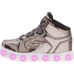Skechers ENERGY LIGHTS Tenisówki i Trampki wysokie metallic. Szare trampki chłopięce Skechers, z materiału. Za 299,00 zł.