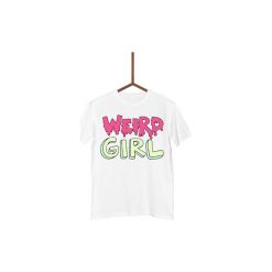 Koszulka Weird Girl Męska. Białe koszulki męskie Failfake, s, bez wzorów, bez kołnierzyka, bez rękawów. Za 130,00 zł.