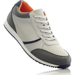 Buty sportowe męskie: Buty sznurowane bonprix szaro-niebieski