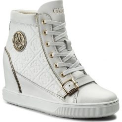 Sneakersy damskie: Sneakersy GUESS – Fiore FLIOE1 LEA12 WHITE