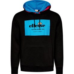 Bluza Ellesse Sirugi Hoody SHE08562. Czarne bluzy męskie Ellesse, xl, bez wzorów, z bawełny, bez kołnierzyka, bez rękawów, bez kaptura. Za 259,00 zł.