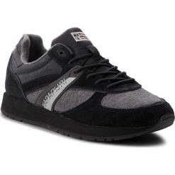 Sneakersy NAPAPIJRI - Rabina 17737997 Black N00. Szare półbuty damskie Napapijri, ze skóry. W wyprzedaży za 209,00 zł.