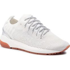 Sneakersy PEPE JEANS - Foster Space PLS30858 White 800. Białe półbuty damskie Pepe Jeans, z jeansu. W wyprzedaży za 179,00 zł.