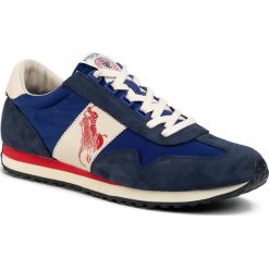 Sneakersy POLO RALPH LAUREN - Train 90 809793816001 Newport Navy/Heritage Royal. Niebieskie sneakersy męskie Polo Ralph Lauren, bez zapięcia. W wyprzedaży za 359,00 zł.