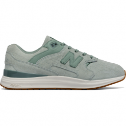 New Balance ML1550LU. Szare buty sportowe męskie New Balance, z gumy, bez zapięcia. Za 229,99 zł.