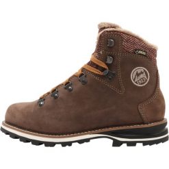 Lowa WENDELSTEIN WARM GTX Śniegowce braun. Pomarańczowe buty sportowe damskie Lowa, z weluru, sportowe, bez zapięcia. Za 1079,00 zł.