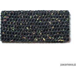 Apaszki damskie: Opaska ręcznie dziana BETSI BLACK handmade