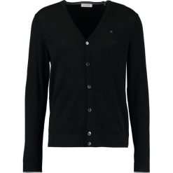 Swetry rozpinane męskie: Calvin Klein STIG Kardigan black