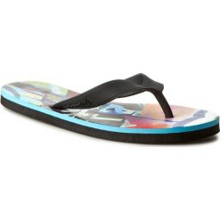 Japonki Reebok - Cash Flip BD5213 Blk/Wht/Blue/Pnk/Green. Czarne japonki damskie marki Reebok, z materiału. W wyprzedaży za 69,00 zł.