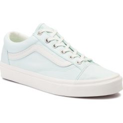 Tenisówki VANS - Style 36 VN0A3DZ3VLP1 (Brushed Twill) Soothing. Niebieskie trampki i tenisówki damskie Vans, bez wzorów, ze skóry, bez zapięcia. W wyprzedaży za 199,00 zł.