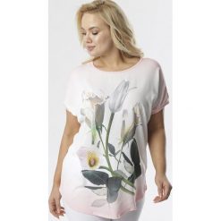 Jasnoróżowa Bluzka Salolaeno. Różowe koszule damskie Born2be, xl, bez wzorów, bez kołnierzyka, bez rękawów. W wyprzedaży za 49,99 zł.