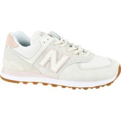 New Balance WL574SAY buty sneakers, buty sportowe damskie beżowe 41. Brązowe buty sportowe damskie New Balance, bez wzorów, ze skóry, sportowe, trekkingowe, New Balance 574. Za 349,99 zł.