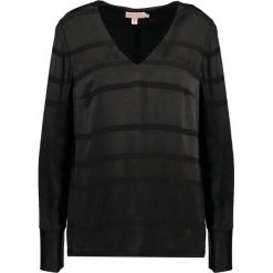 Bluzki damskie: Ted Baker GENINA STRIPE V NECK Bluzka black