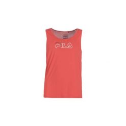 Topy na ramiączkach / T-shirty bez rękawów Fila MEN LUCE TANK. Czerwone t-shirty męskie Fila, s, bez wzorów, bez kołnierzyka. Za 122,60 zł.