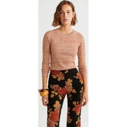 Mango - Sweter Nairobi. Pomarańczowe swetry damskie Mango, s, bez wzorów, z wiskozy, bez rękawów, bez kaptura. Za 119,90 zł.