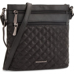 Torebka MONNARI - BAG5810-019 Black. Czarne listonoszki damskie Monnari, z materiału. W wyprzedaży za 119,00 zł.