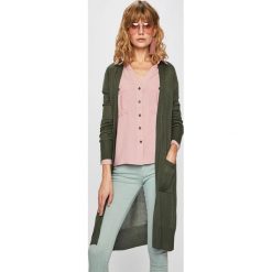 Answear - Sweter. Zielone swetry damskie ANSWEAR, s, bez wzorów, z wiskozy, bez rękawów, bez kaptura. Za 89,90 zł.