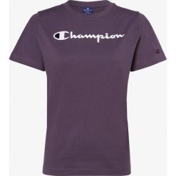 Champion - T-shirt damski, lila. T-shirty damskie Champion, m, z nadrukiem, z bawełny, bez kołnierzyka. Za 159,95 zł.