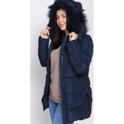 Granatowa Kurtka Slice Of Love. Szare kurtki damskie Born2be, na zimę, xl, bez wzorów, z futra, bez kaptura. Za 164,99 zł.