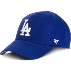 Czapka z daszkiem 47 BRAND - Los Angeles Dodgers 47 B-MVP12WBV-HM Granatowy. Niebieskie czapki z daszkiem damskie marki 47 Brand, bez wzorów, z bawełny. Za 89,00 zł.