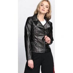 Czarna Kurtka Talent. Czarne kurtki damskie Born2be, s, bez wzorów, bez kaptura. Za 129,99 zł.