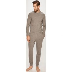 Emporio Armani - Piżama. Szare piżamy męskie Emporio Armani, s, bez wzorów, z elastanu, bez rękawów. W wyprzedaży za 299,90 zł.