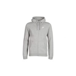 Bluzy Nike MEN'S NIKE SPORTSWEAR HOODIE. Szare bluzy męskie Nike, s, bez wzorów, bez kołnierzyka, bez rękawów, bez kaptura. Za 215,10 zł.