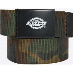 Dickies - Pasek. Niebieskie paski męskie Dickies, w paski, z poliesteru. W wyprzedaży za 49,90 zł.