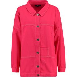 Kurtki damskie: Daisy Street Plus LONG OVERSIZED Kurtka jeansowa pink