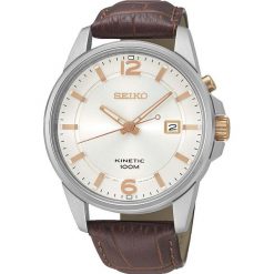 Zegarki męskie: Zegarek męski Seiko Kinetic SKA669P1