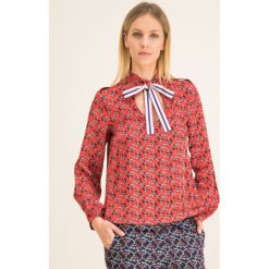 Bluzka Manila Grace C073VS. Czerwone bluzki damskie Manila Grace, bez wzorów, z wiskozy, bez kołnierzyka, bez rękawów. W wyprzedaży za 469,00 zł.