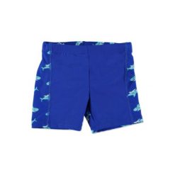 PLAYSHOES Boys Szorty kąpielowe Rekin kolor marine. Brązowe kąpielówki chłopięce marki Playshoes, z elastanu, marine. Za 42,00 zł.
