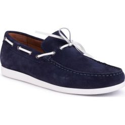 Mokasyny GINO ROSSI - MMU539-BARI-03 Cobalt Blue. Niebieskie mokasyny męskie Gino Rossi, ze skóry. Za 259,99 zł.