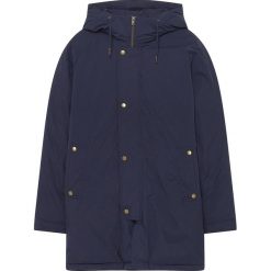 Parka w kolorze granatowym. Niebieskie parki męskie American Vintage, s, bez wzorów, bez kaptura. W wyprzedaży za 419,95 zł.