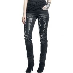 Boyfriendy damskie: Black Premium by EMP Skarlett Jeansy damskie czarny
